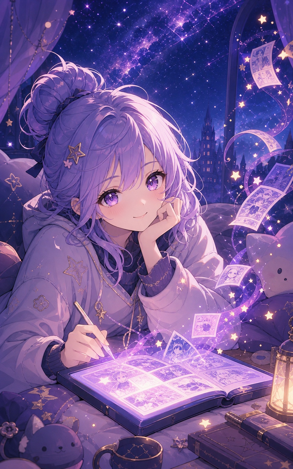 Light up imagination with AI and build your own story universe.