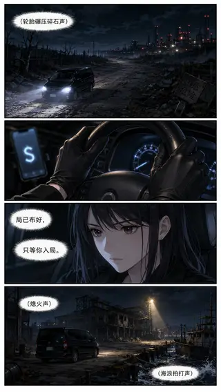 废弃码头：命运的牌局