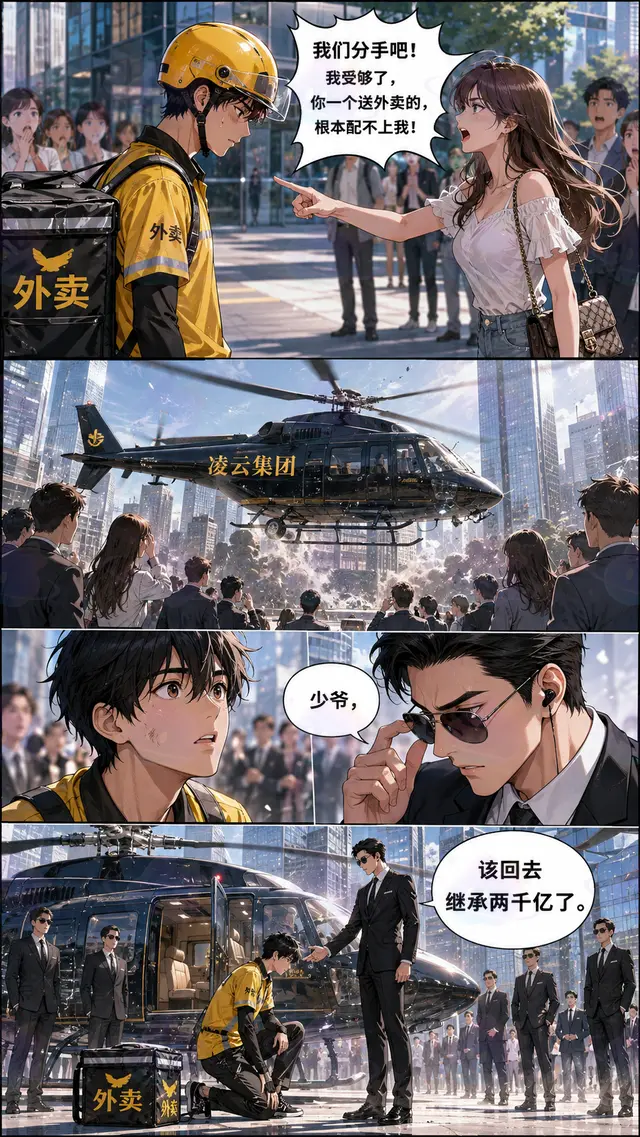 我叫gov，我被甩了，因为我是送外卖的