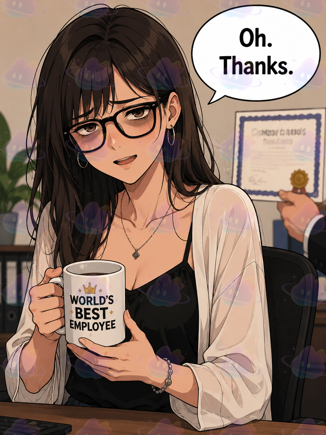 Oh. Thanks.