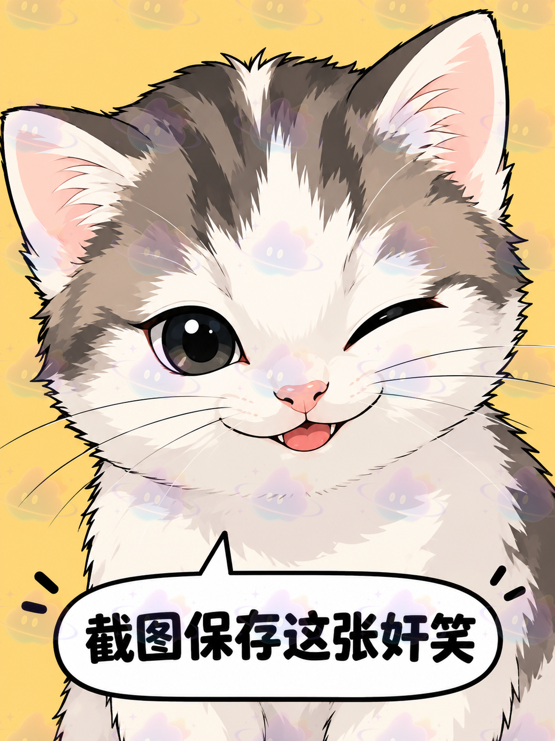截图保存这张奸笑