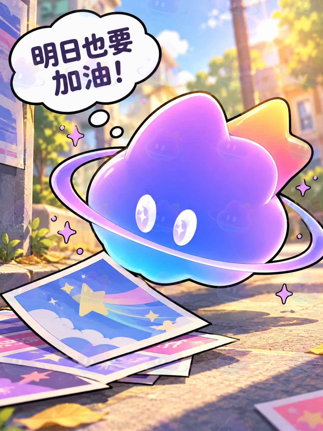 明日也要加油！