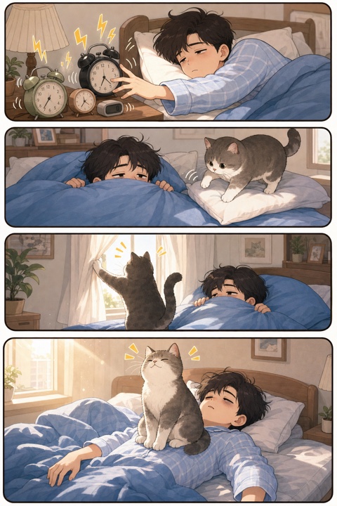 猫牌闹钟没有周末