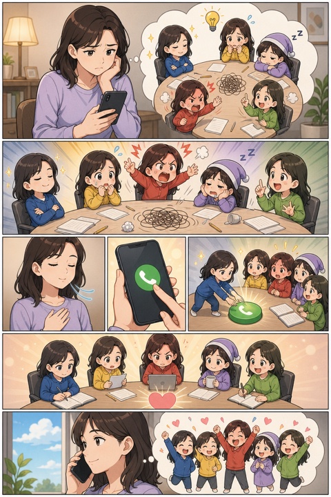脑内开会