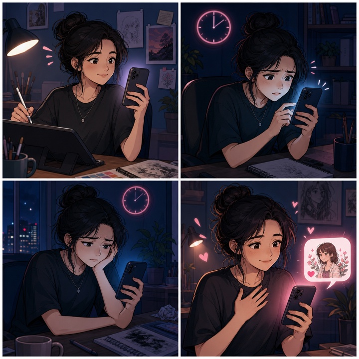 发出去以后