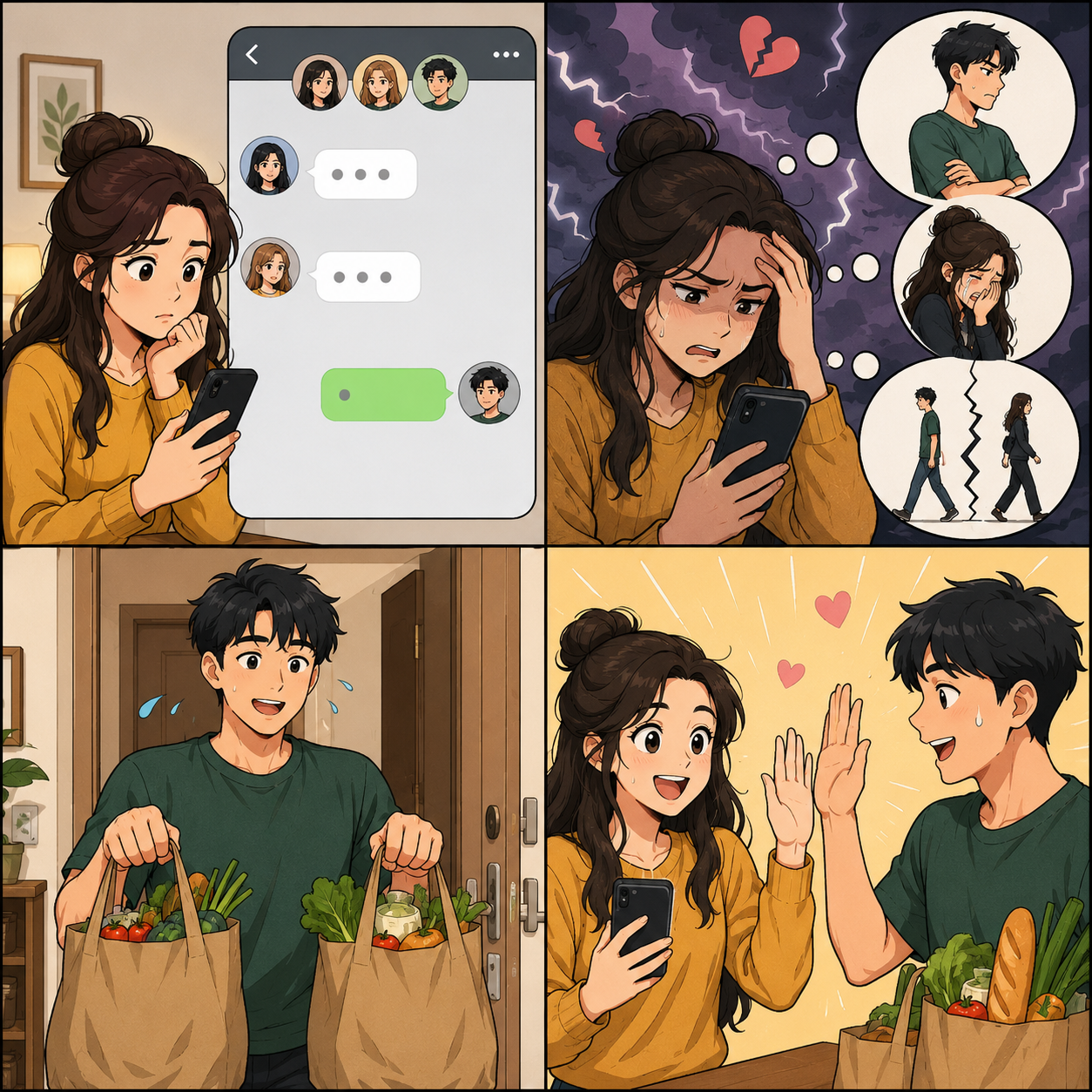 一个回复的十种语气