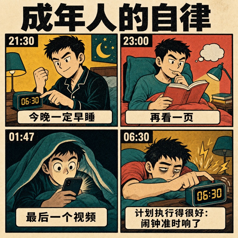 成年人的自律