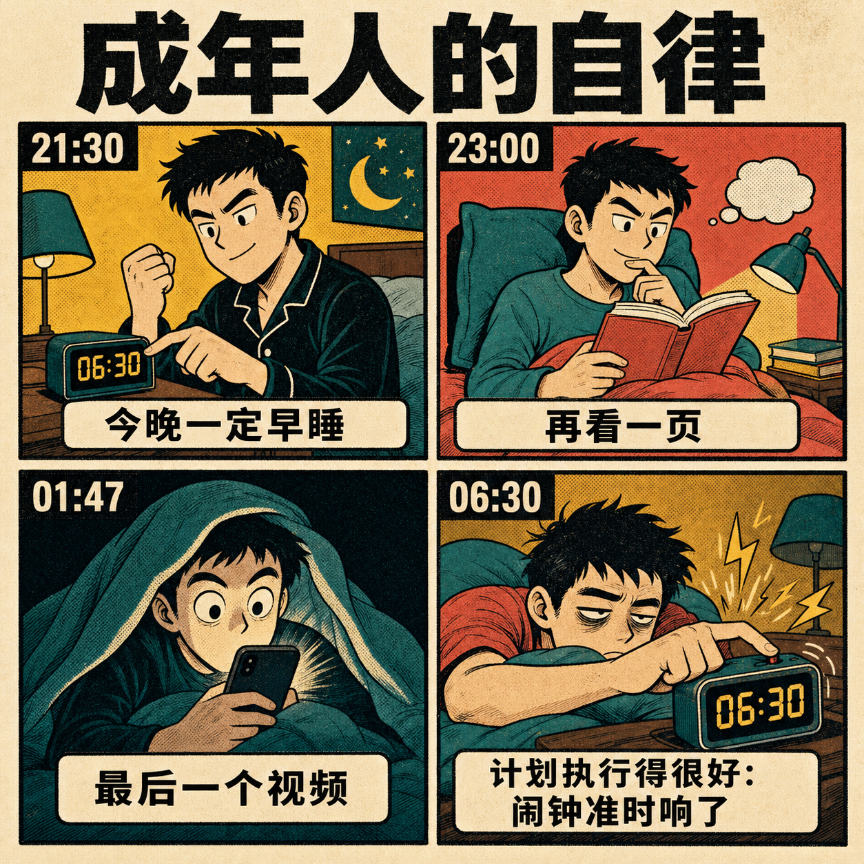 成年人的自律