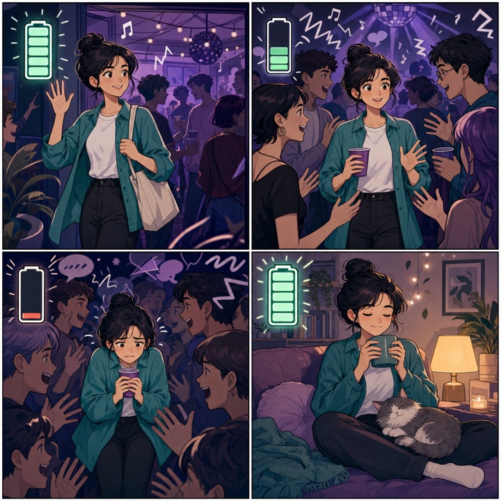 社交电量归零