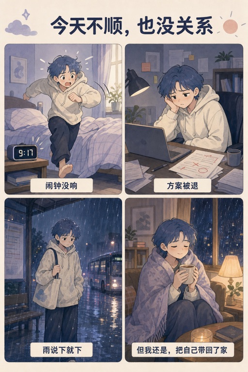 今天不顺，也没关系