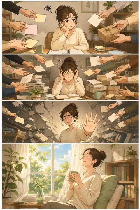 拒绝以后，世界没有塌
