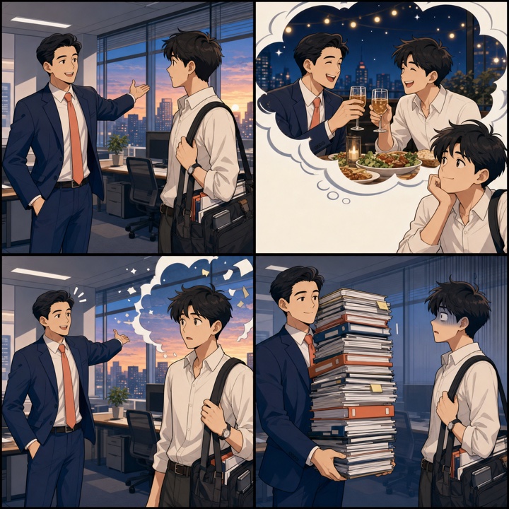 领导问:晚上有空吗?