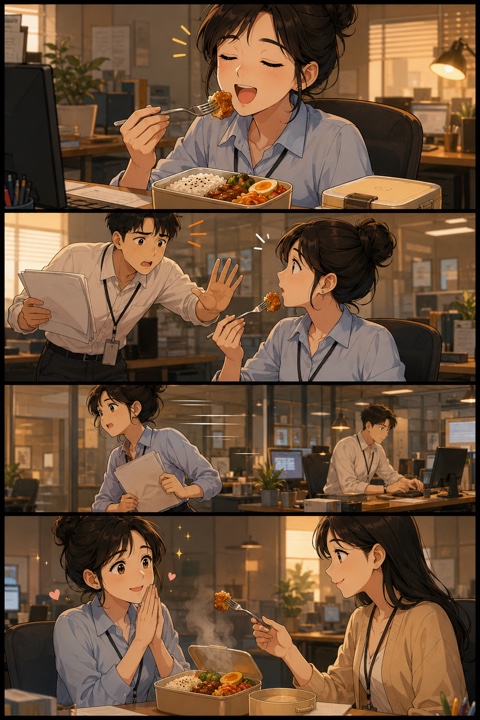 午休的第一口