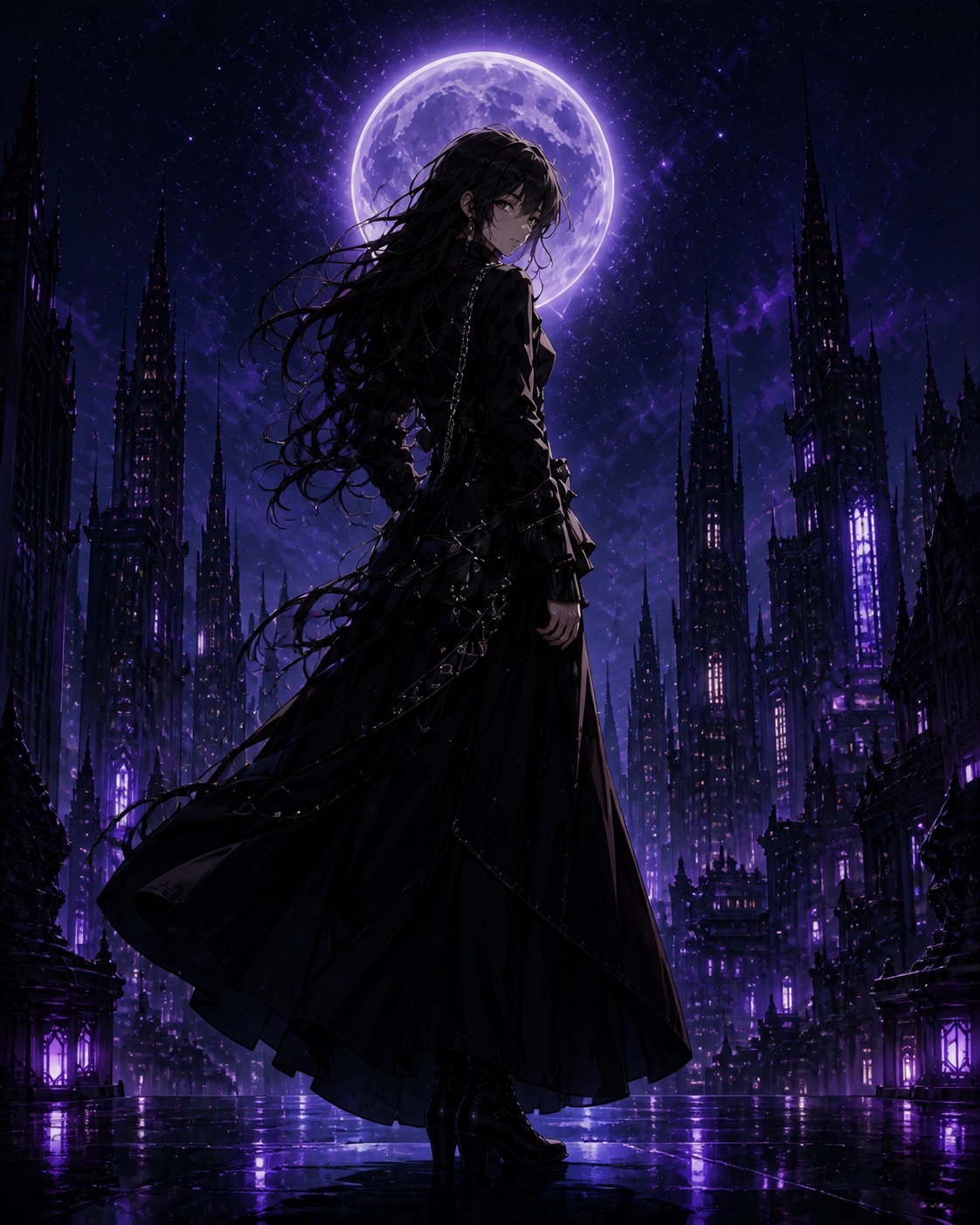 Original anime character created for recurring story content