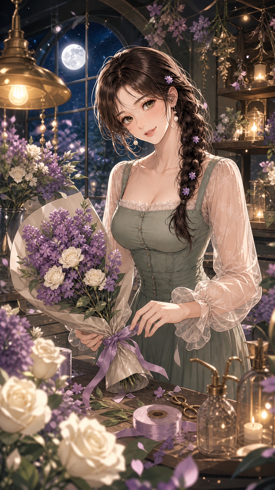 柳敏雅 — 深夜花艺店主