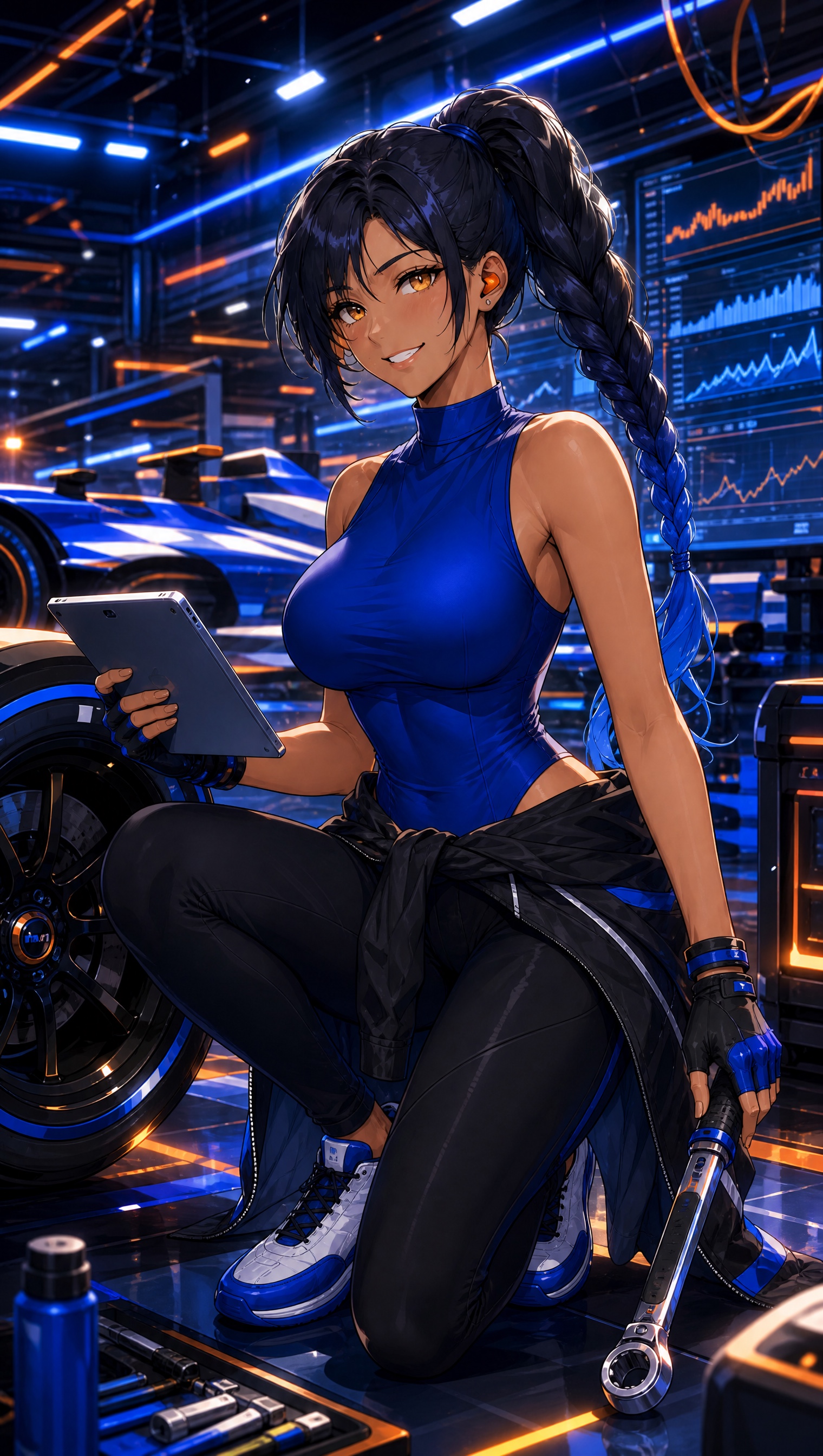 柳夏蓝 — 赛车数据工程师