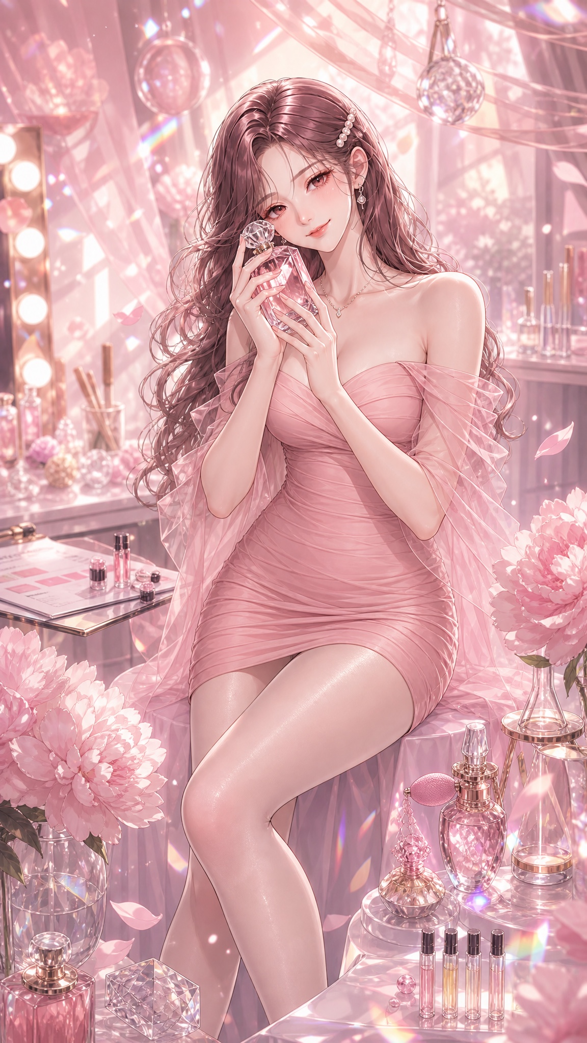 申娜莉 — 香氛广告模特