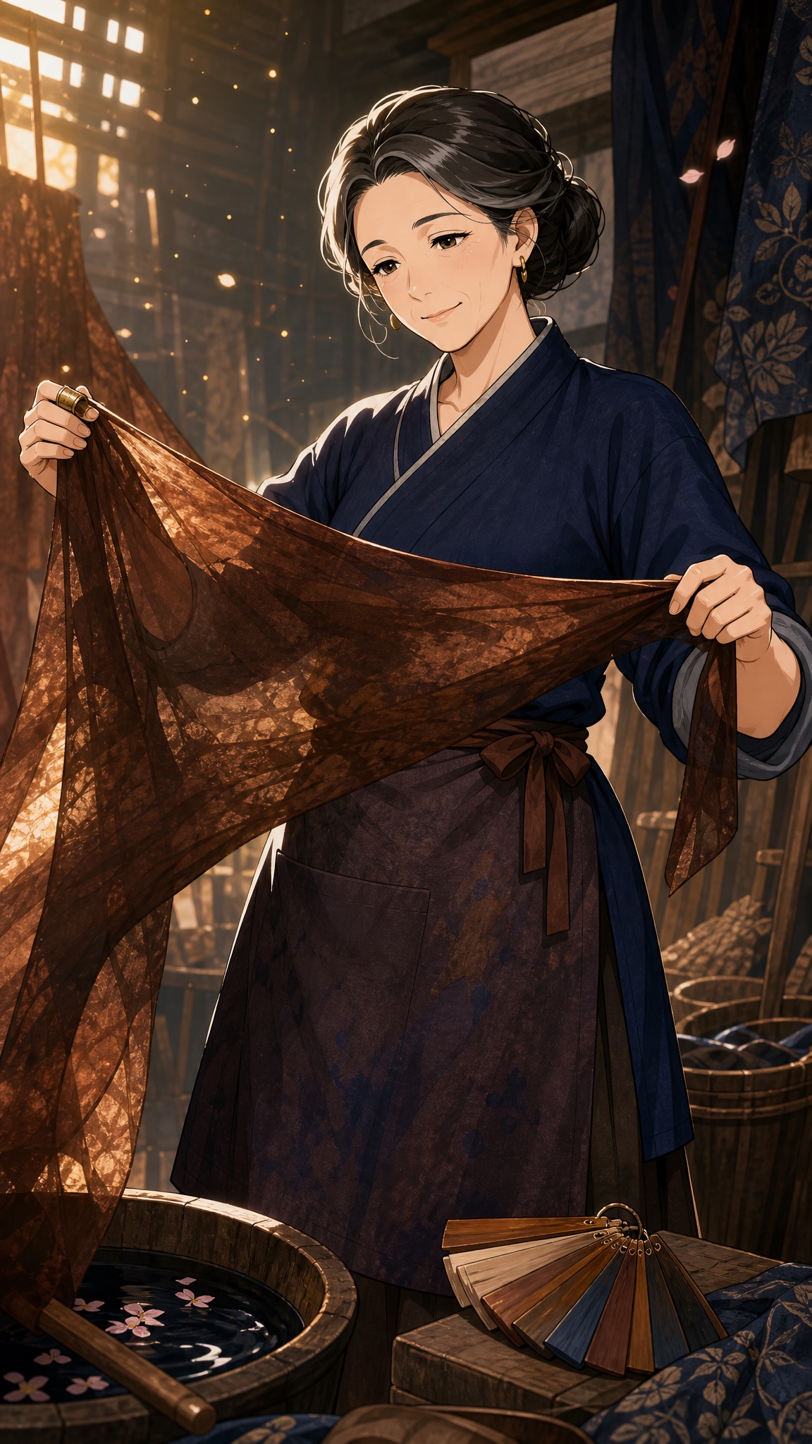赵静宜 — 香云纱染织师