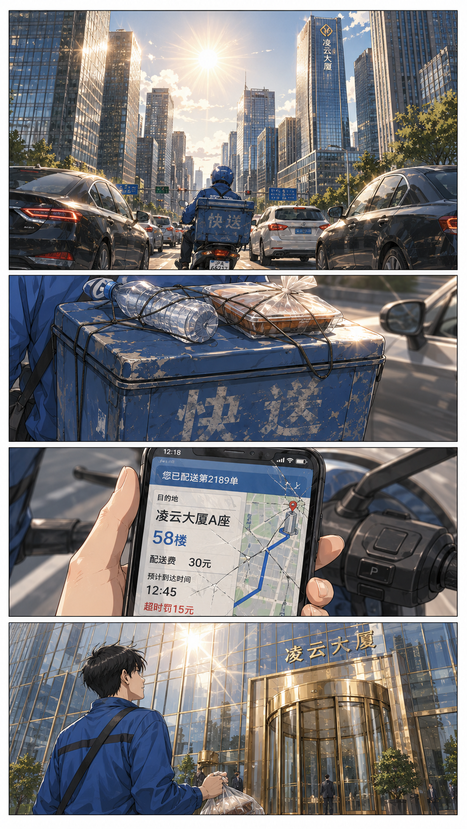 外卖小哥竟是隐藏首富