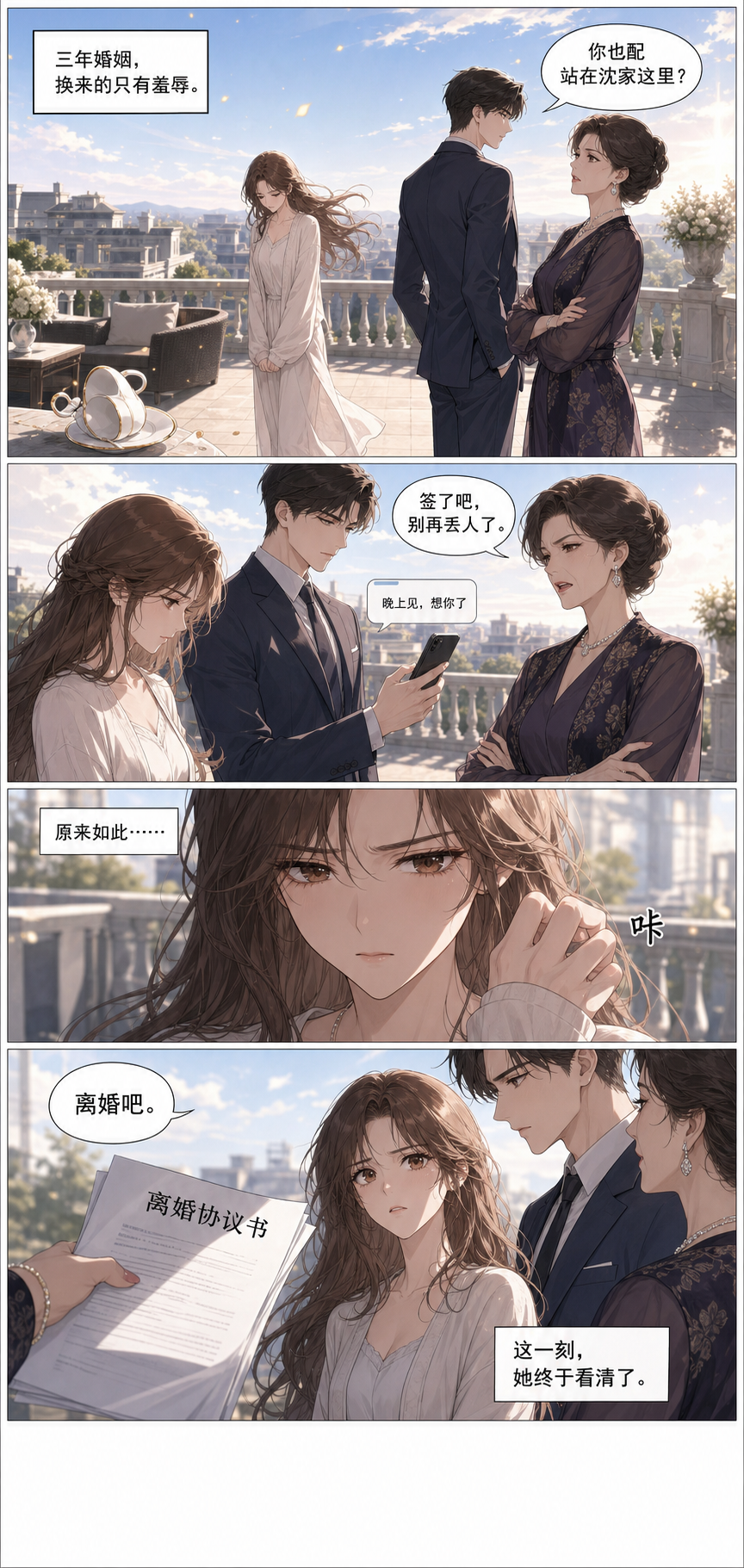 离婚后,我继承了百亿集团