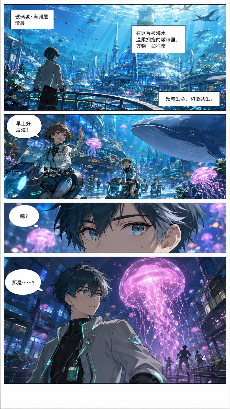 深海琉璃城:水光之间