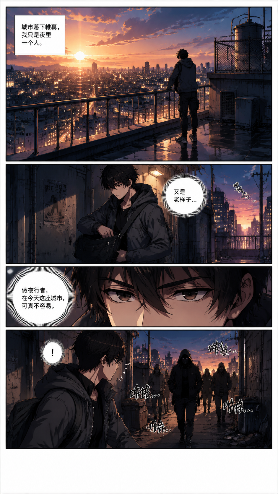 Urban Shadow: The Vigil's Burden